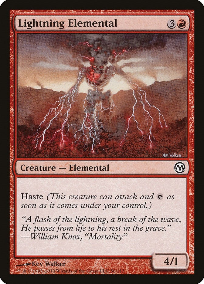 Image for Lightning Elemental (50) (DPA) - Magic: The Gathering