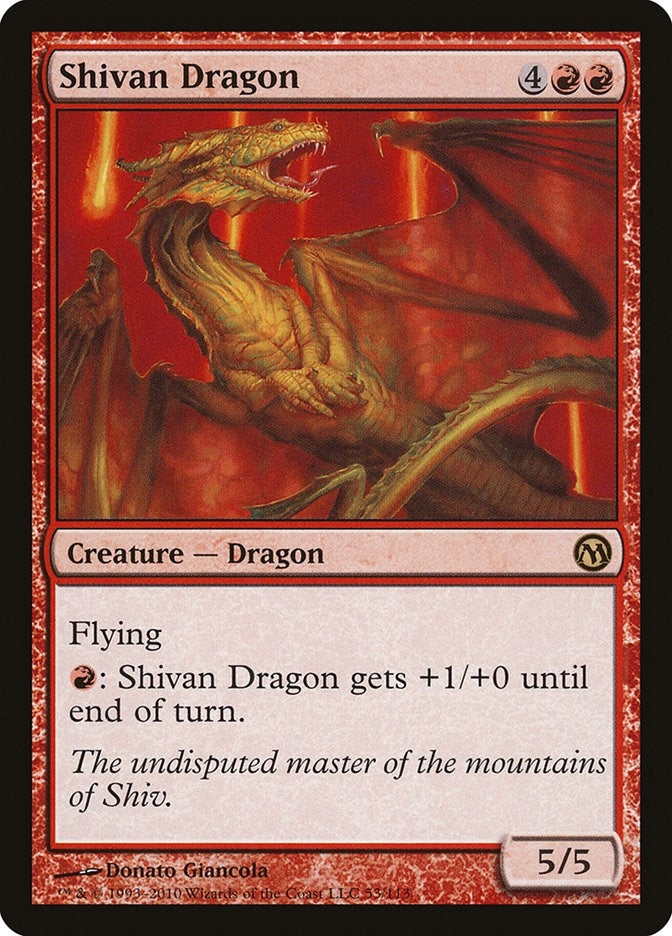 Image for Shivan Dragon (53) (DPA) - Magic: The Gathering