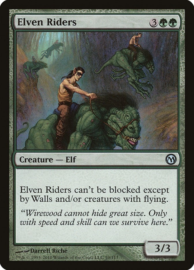 Image for Elven Riders (59) (DPA) - Magic: The Gathering