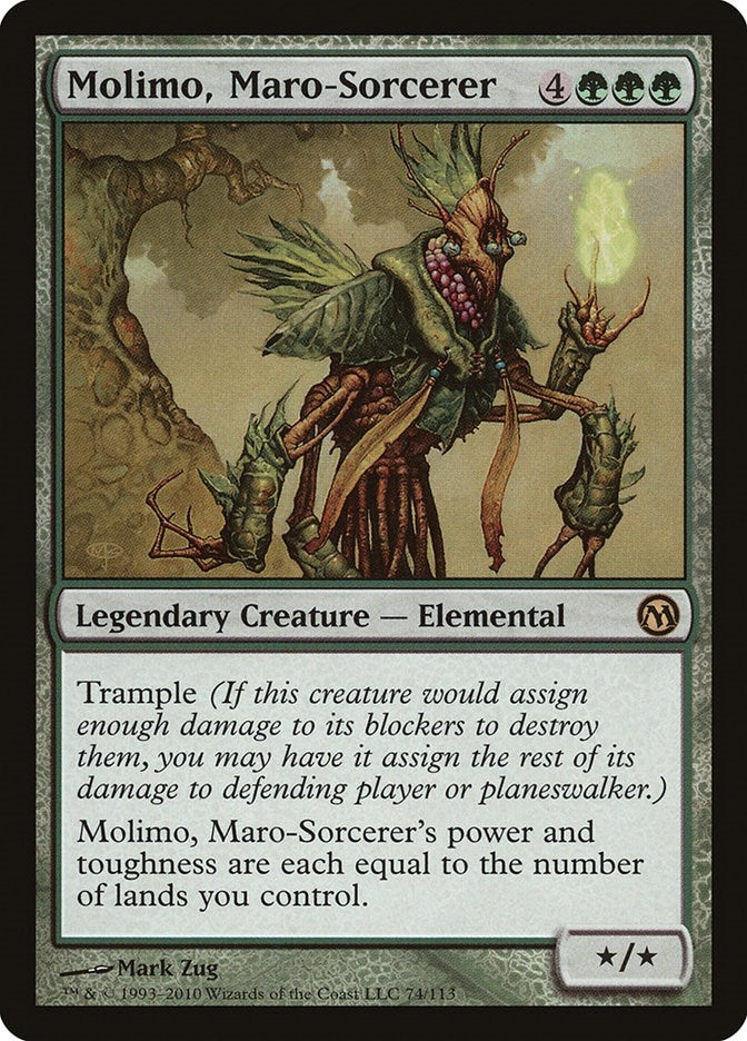 Image for Molimo, Maro-Sorcerer (74) (DPA) - Magic: The Gathering