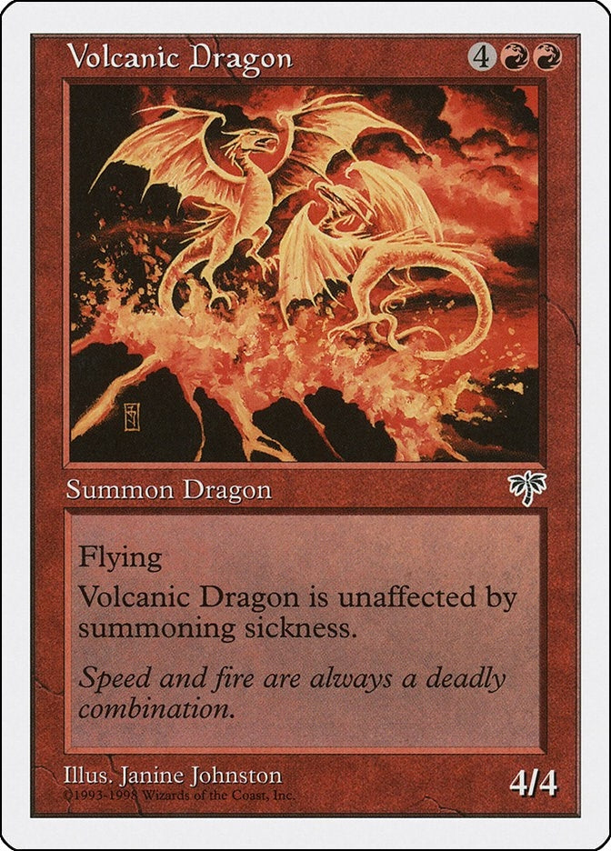 Image for Volcanic Dragon (ATH) - Magic: The Gathering