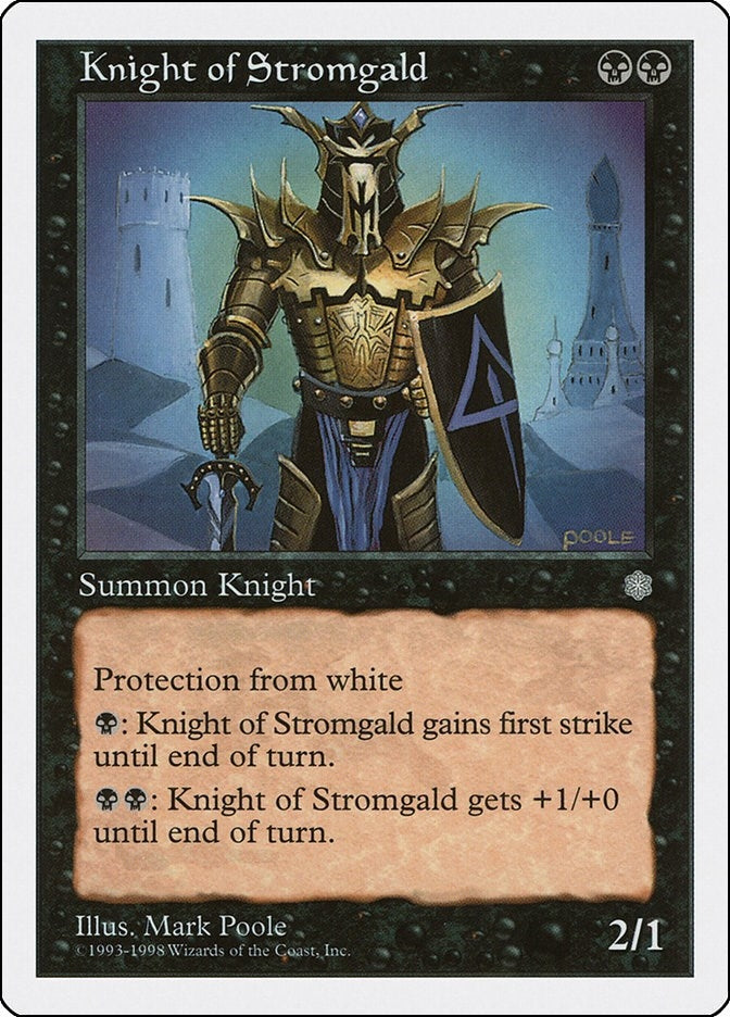 Image for Knight of Stromgald (ATH) - Magic: The Gathering