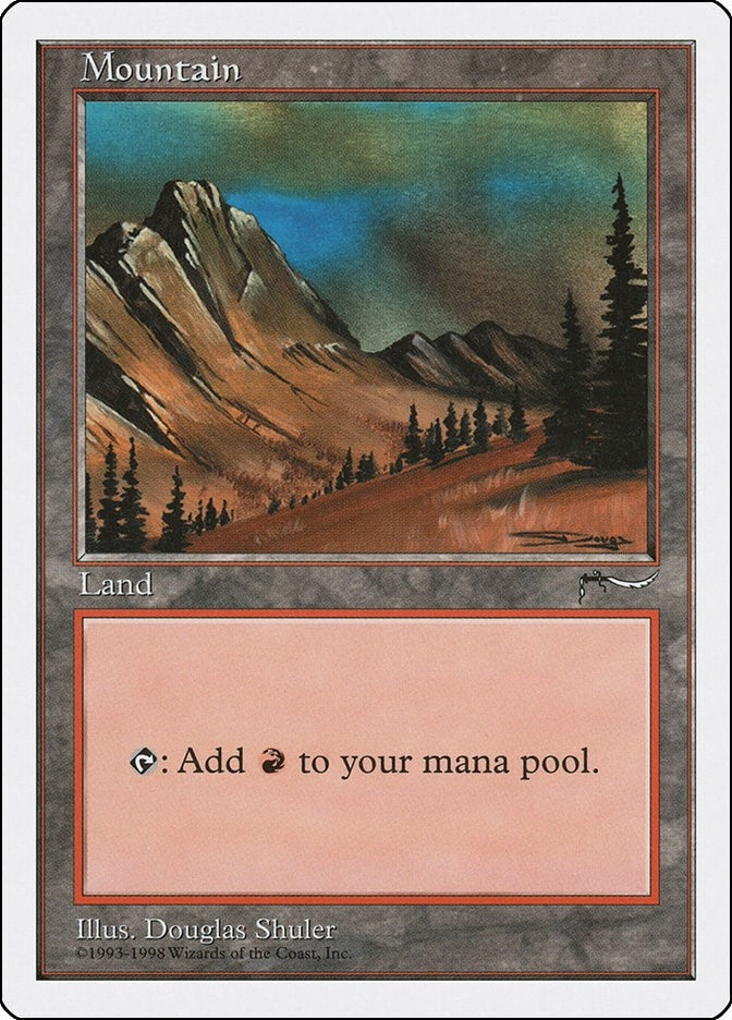Image for Mountain (Arabian Nights) (ATH) - Magic: The Gathering