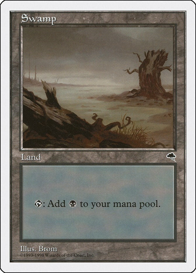 Image for Swamp (Tempest) (ATH) - Magic: The Gathering