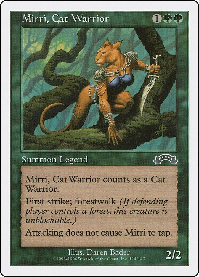 Image for Mirri, Cat Warrior (114) (ATH) - Magic: The Gathering