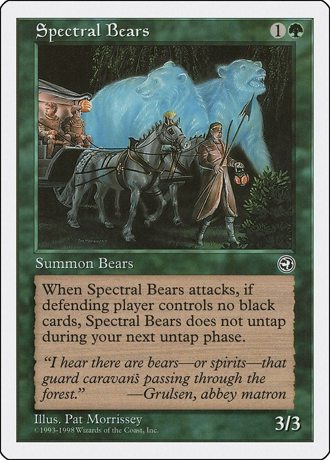 Image for Spectral Bears (ATH) - Magic: The Gathering