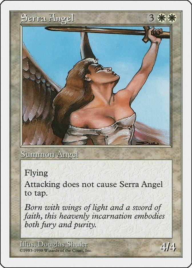Image for Serra Angel (ATH) - Magic: The Gathering