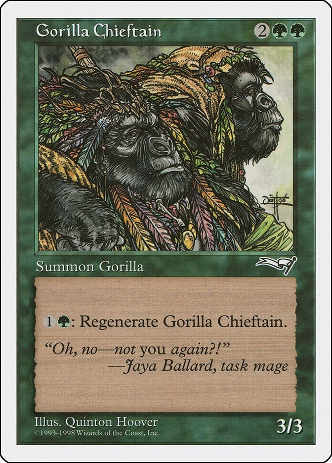Image for Gorilla Chieftain (ATH) - Magic: The Gathering