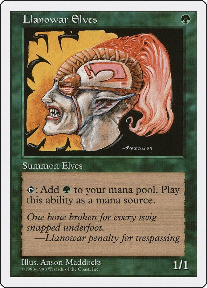 Image for Llanowar Elves (ATH) - Magic: The Gathering