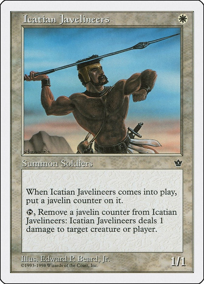 Image for Icatian Javelineers (ATH) - Magic: The Gathering