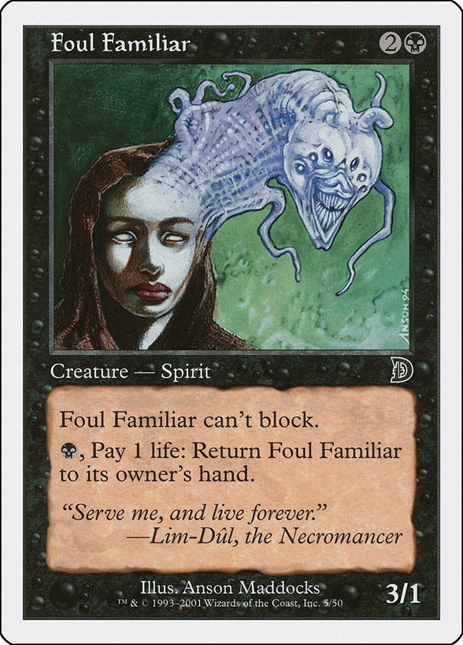 Image for Foul Familiar (5) (DKM) - Magic: The Gathering