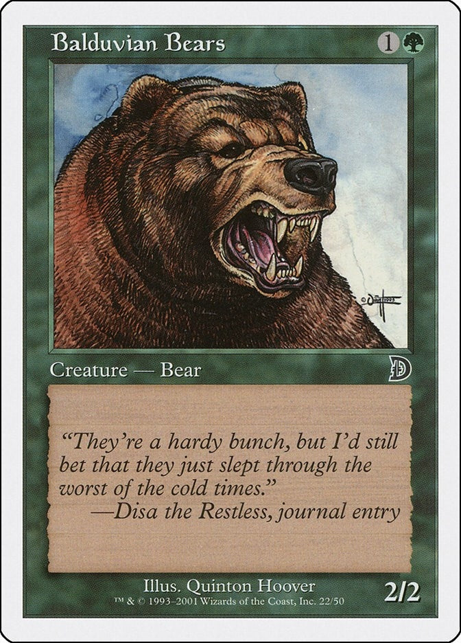 Image for Balduvian Bears (22) (DKM) - Magic: The Gathering