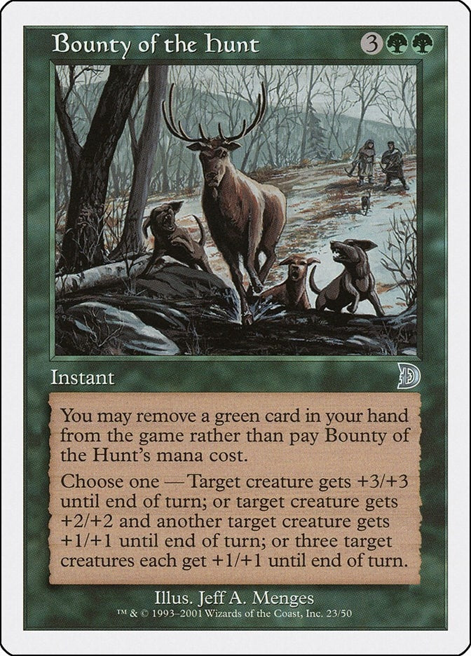 Image for Bounty of the Hunt (23) (DKM) - Magic: The Gathering