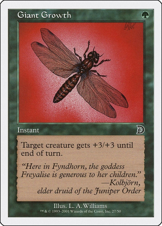 Image for Giant Growth (27) (DKM) - Magic: The Gathering