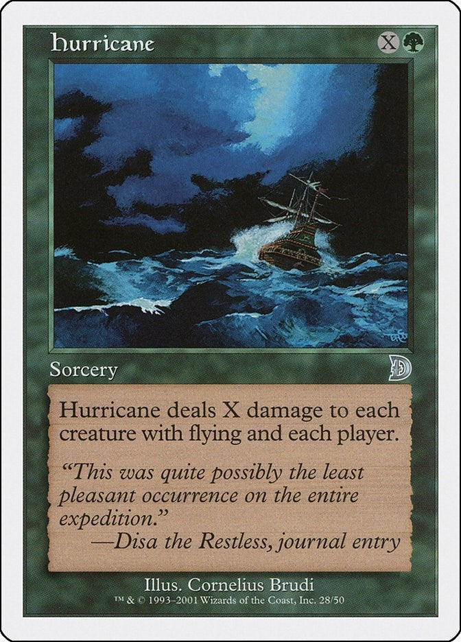 Image for Hurricane (28) (DKM) - Magic: The Gathering