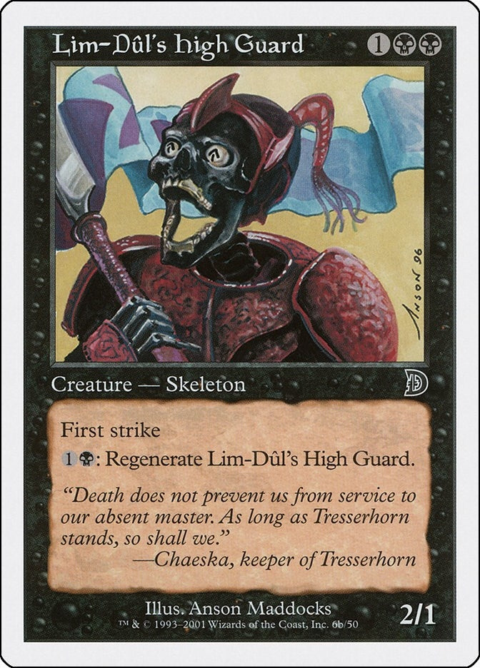 Image for Lim-Dul's High Guard (6b) (6b) (DKM) - Magic: The Gathering