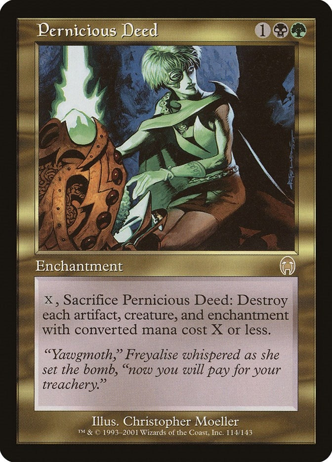 Pernicious Deed (114) (APC) French