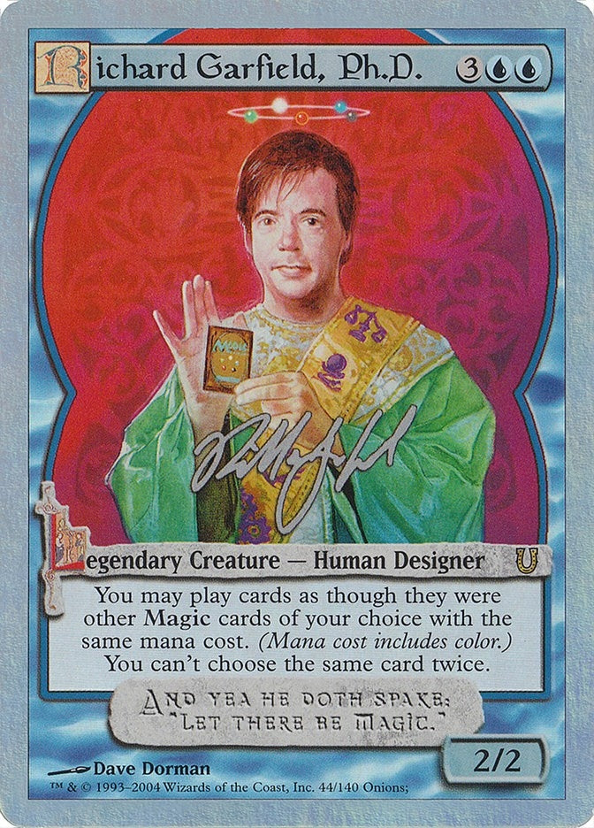 Image for Richard Garfield, Ph.D. (Alternate Foil) (44) (UNH) - Magic: The Gathering