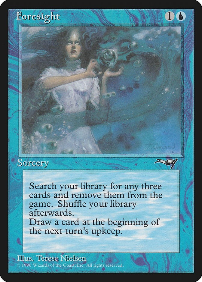 Image for Foresight (White Dress) (44) (ALL) - Magic: The Gathering