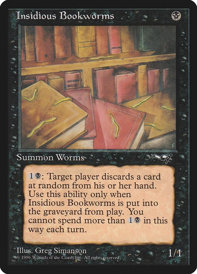 Image for Insidious Bookworms (13) (ALL) - Magic: The Gathering