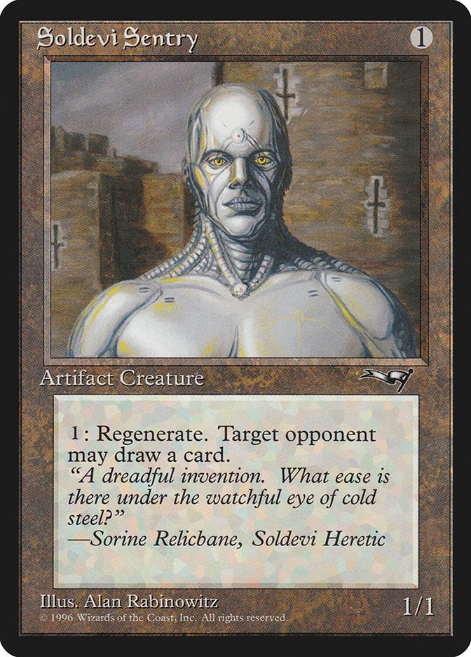 Image for Soldevi Sentry (Close-Up) (176) (ALL) - Magic: The Gathering