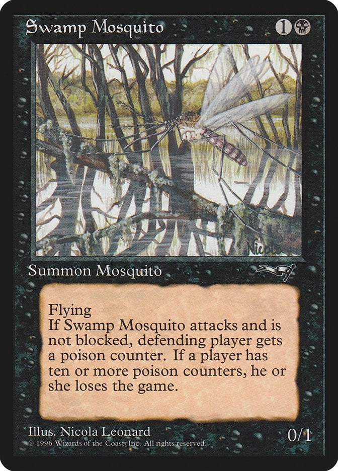 Image for Swamp Mosquito (Fallen Tree) (31) (ALL) - Magic: The Gathering