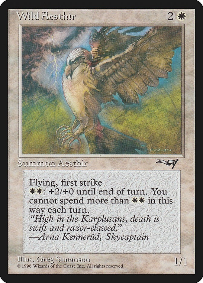 Image for Wild Aesthir (155) (ALL) - Magic: The Gathering