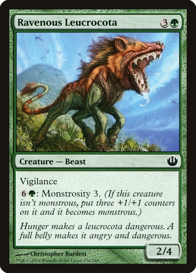 Ravenous Leucrocota (136) (JOU) Japanese