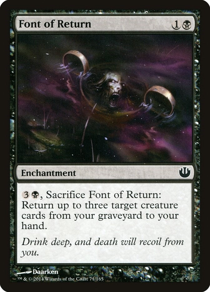 Font of Return (71) (JOU)