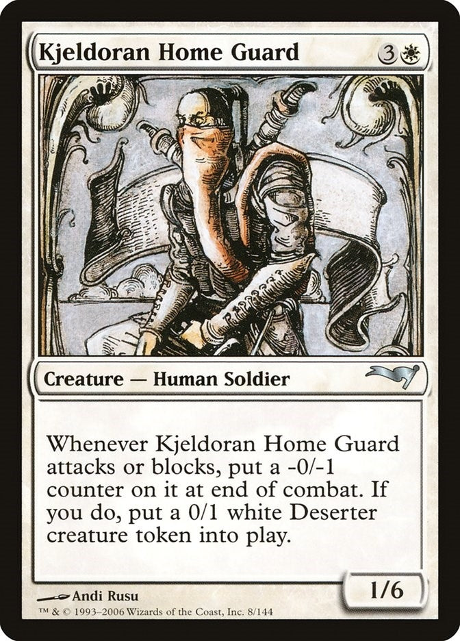 Image for Kjeldoran Home Guard (8) (CTD) - Magic: The Gathering