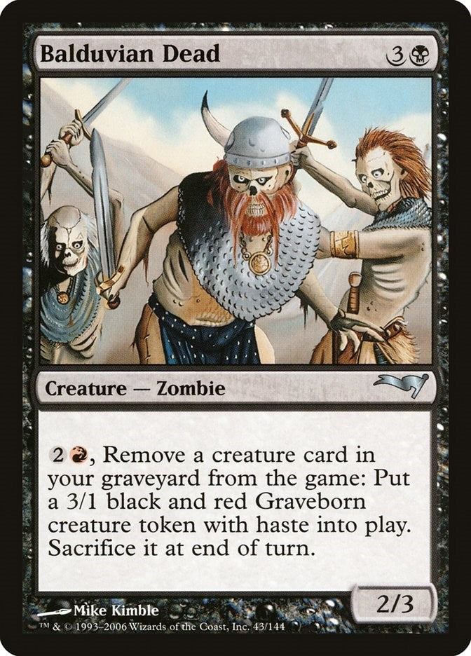 Image for Balduvian Dead (43) (CTD) - Magic: The Gathering