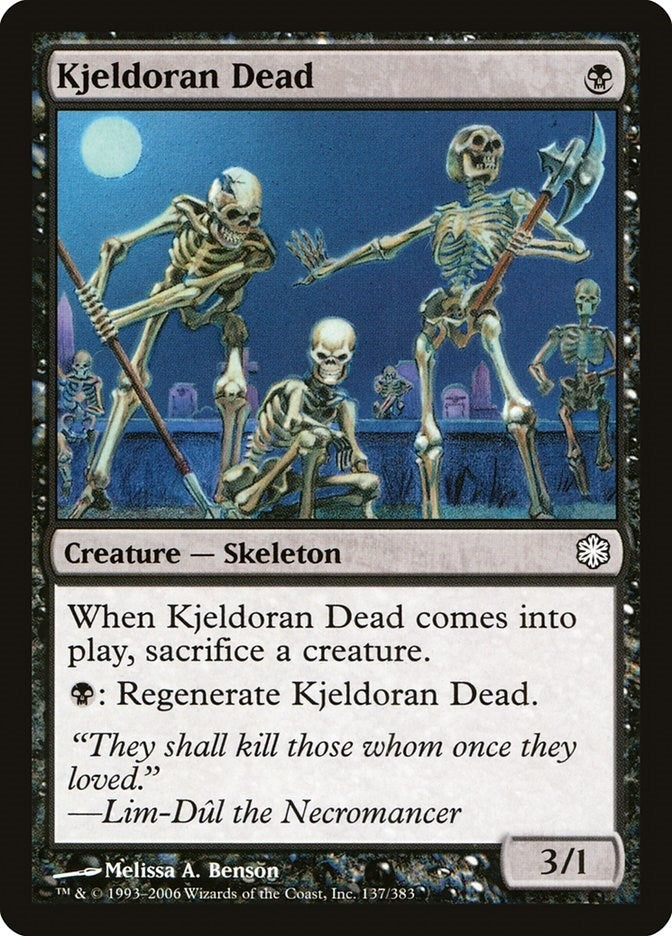 Image for Kjeldoran Dead (137) (CTD) - Magic: The Gathering