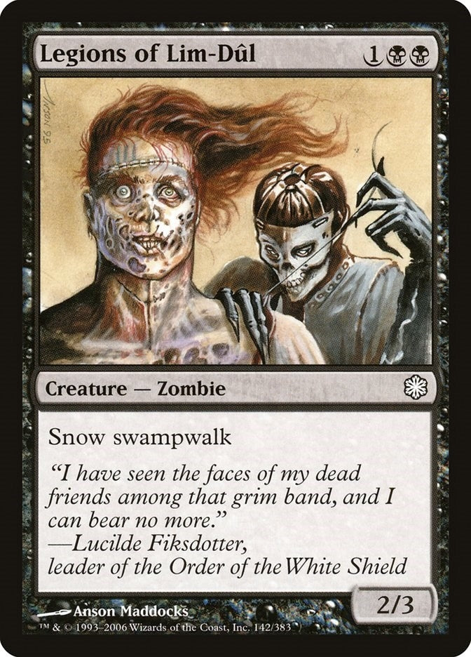 Image for Legions of Lim-Dul (142) (CTD) - Magic: The Gathering