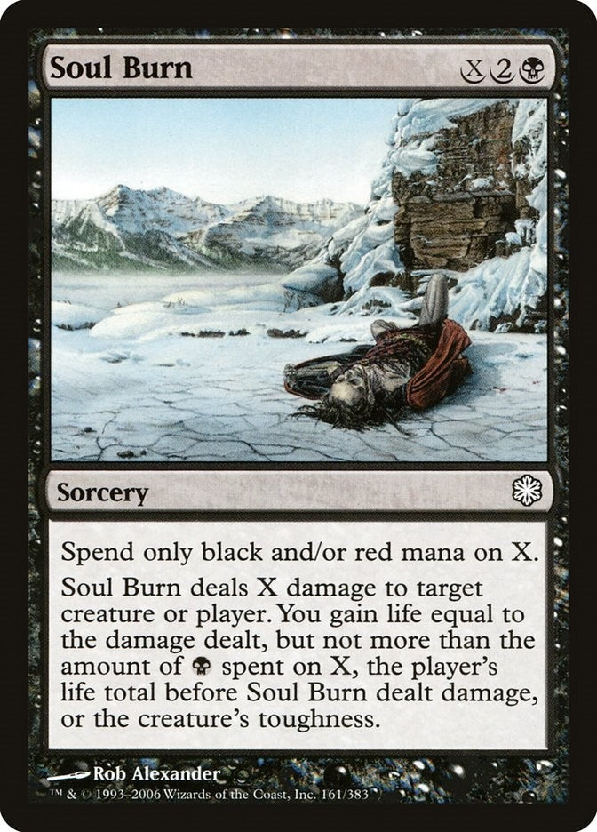 Image for Soul Burn (161) (CTD) - Magic: The Gathering