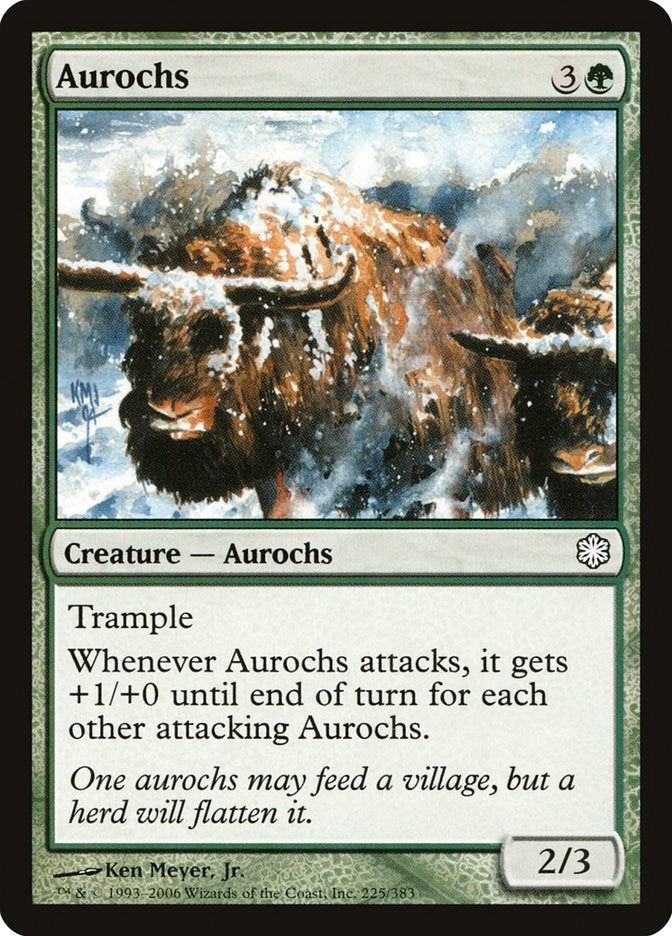 Image for Aurochs (225) (CTD) - Magic: The Gathering