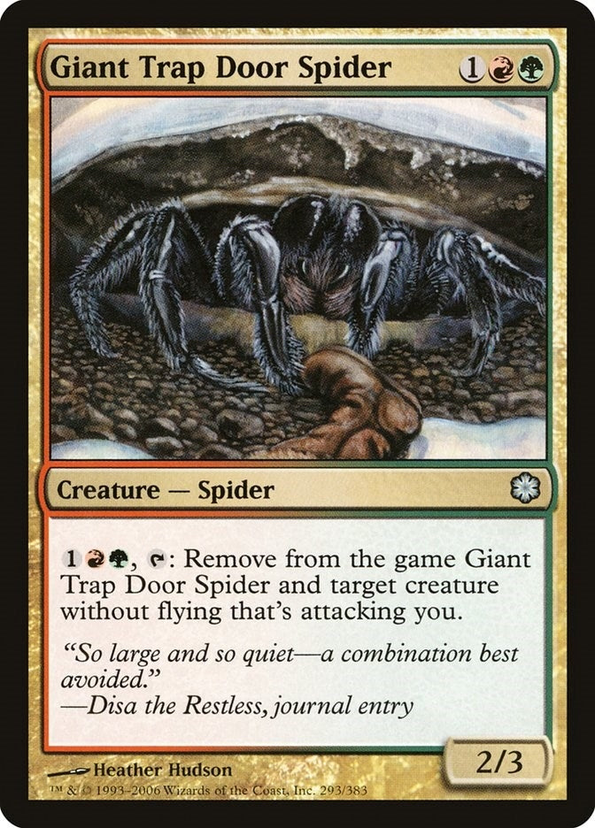 Image for Giant Trap Door Spider (293) (CTD) - Magic: The Gathering