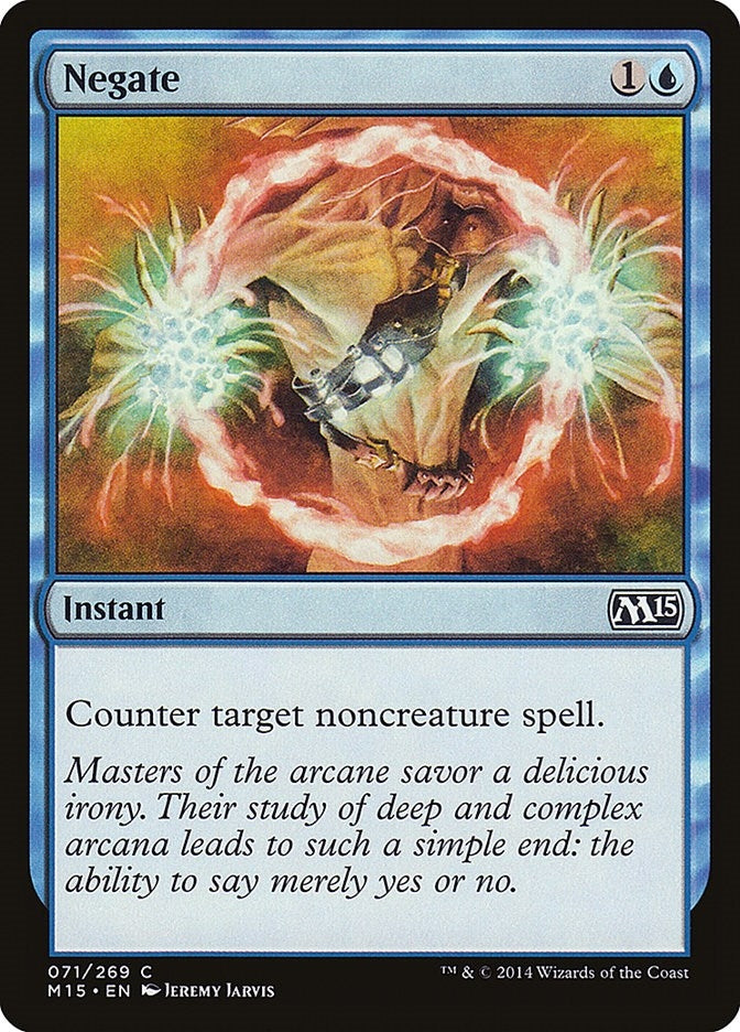 Negate (71) (M15)