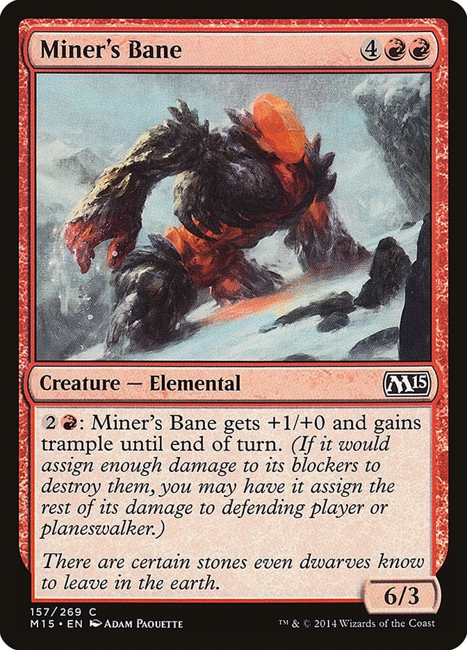 Miner's Bane (157) (M15) Japanese