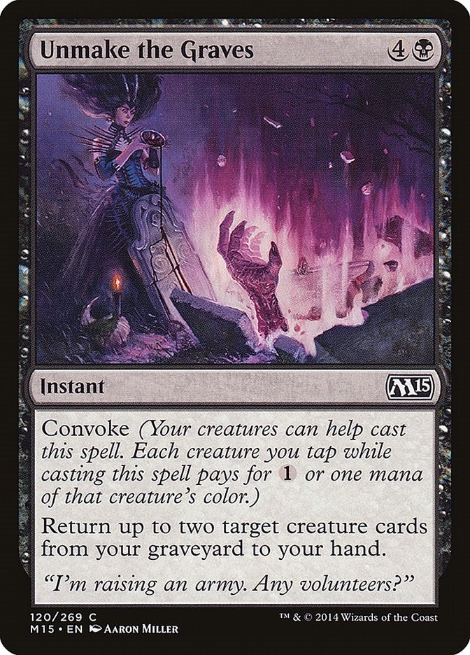 Unmake the Graves (120) (M15) Japanese