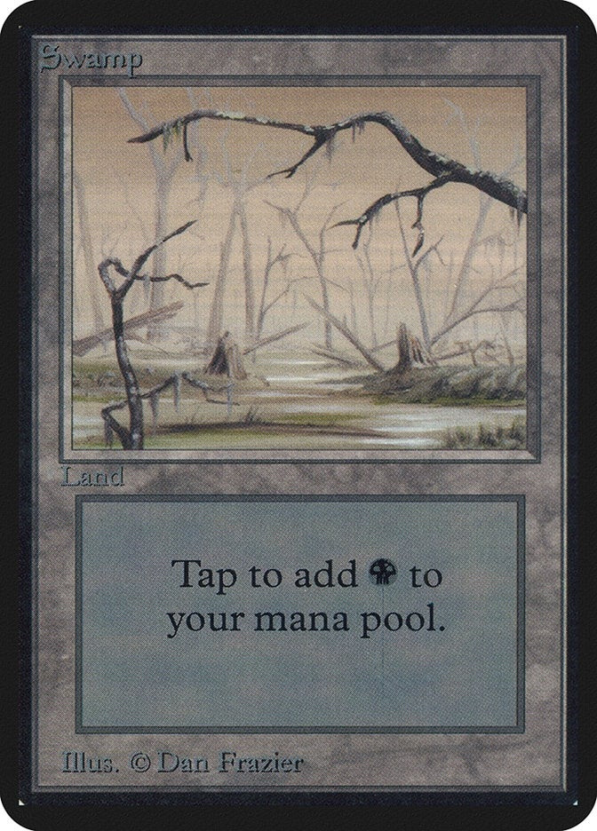 Image for Swamp (B) (LEA) - Magic: The Gathering