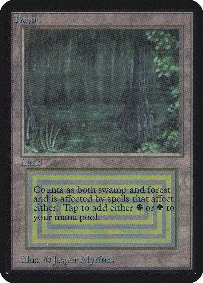 Image for Bayou (LEA) - Magic: The Gathering