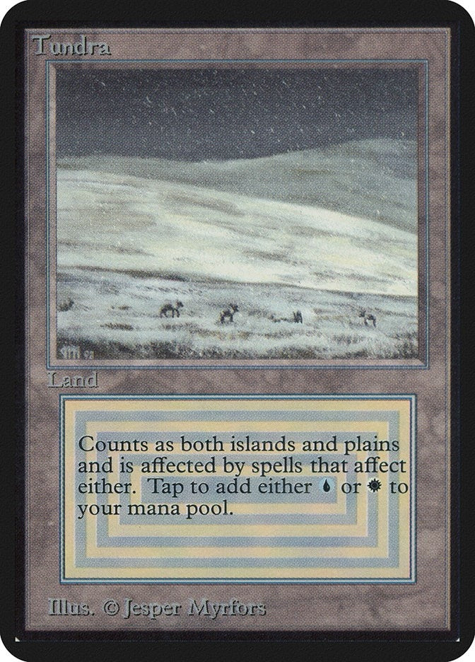 Image for Tundra (LEA) - Magic: The Gathering