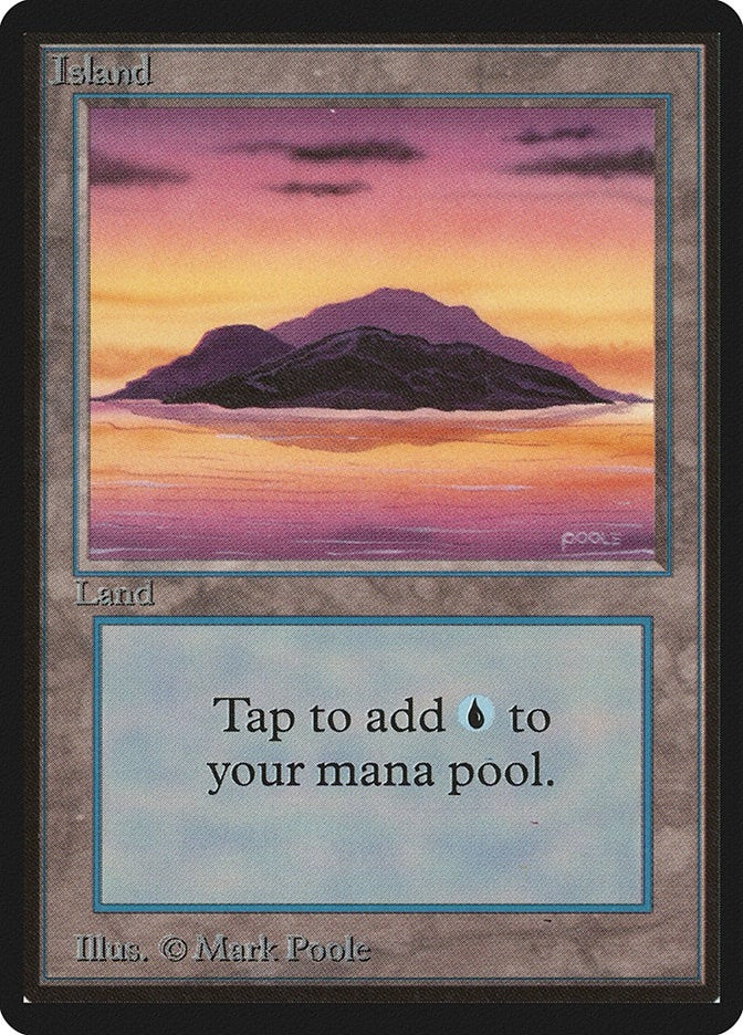 Image for Island (A) (LEB) - Magic: The Gathering