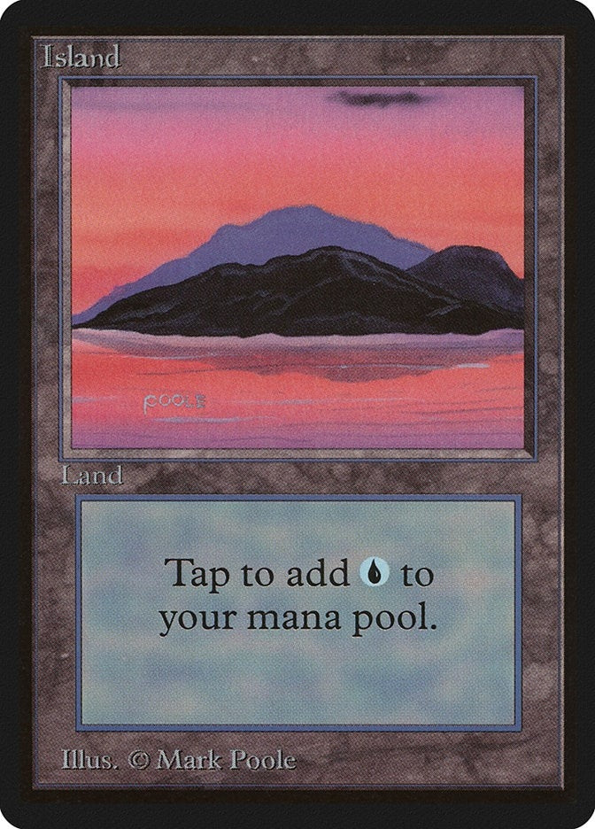 Image for Island (C) (LEB) - Magic: The Gathering