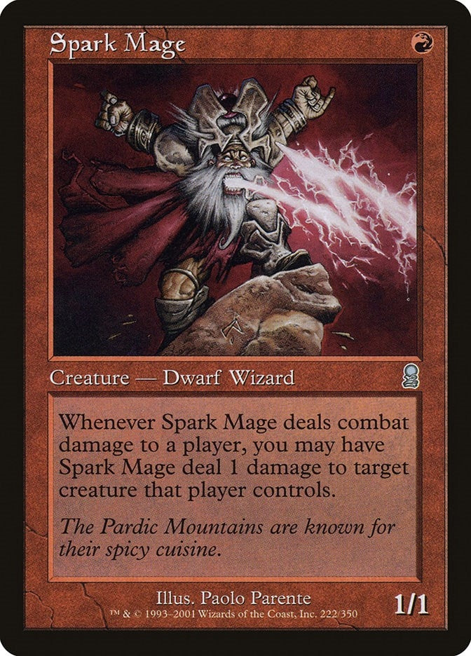 Spark Mage (222) (ODY) Japanese