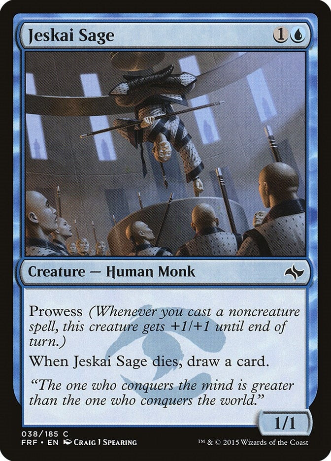 Jeskai Sage (38) (FRF) Japanese