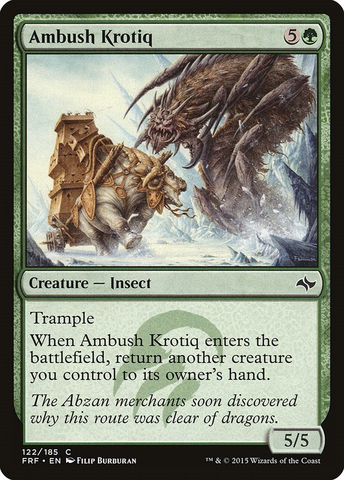 Ambush Krotiq (122) (FRF) Japanese