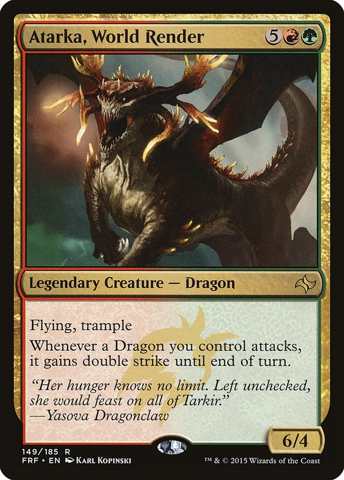 Atarka, World Render (149) (FRF) Japanese