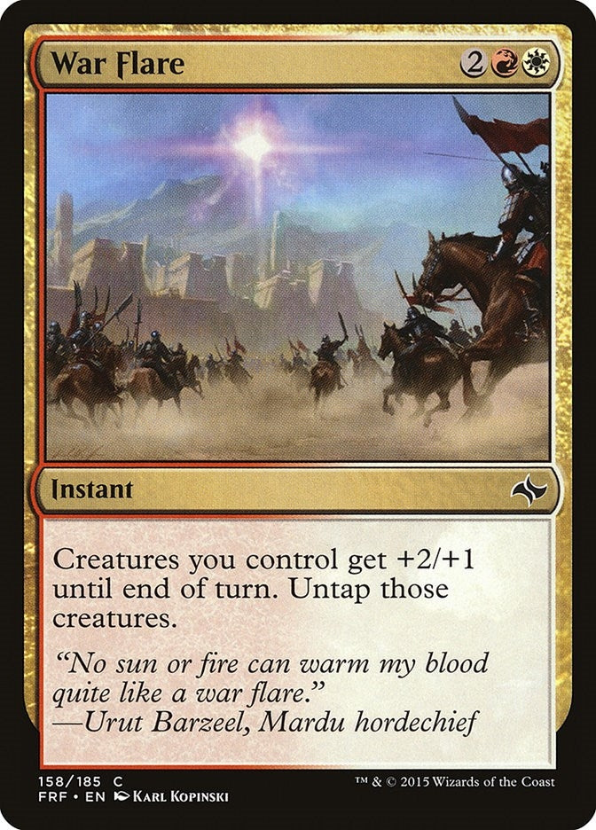 War Flare (158) (FRF) Japanese
