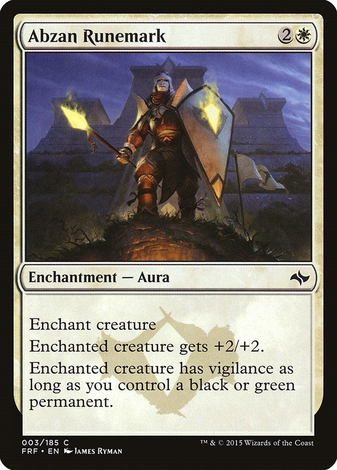 Abzan Runemark (3) (FRF)
